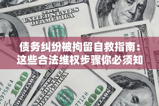 武汉债务纠纷被拘留自救指南：这些合法维权步骤你必须知道！