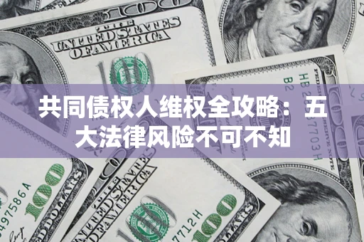 武汉共同债权人维权全攻略：五大法律风险不可不知