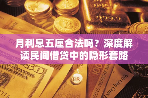 武汉月利息五厘合法吗？深度解读民间借贷中的隐形套路