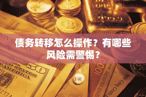 武汉债务转移怎么操作？有哪些风险需警惕？