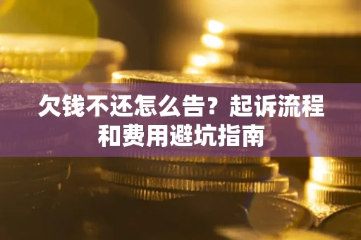 武汉欠钱不还怎么告?起诉流程和费用避坑指南 武汉欠钱不还怎么告?起诉流程和费用避坑指南
