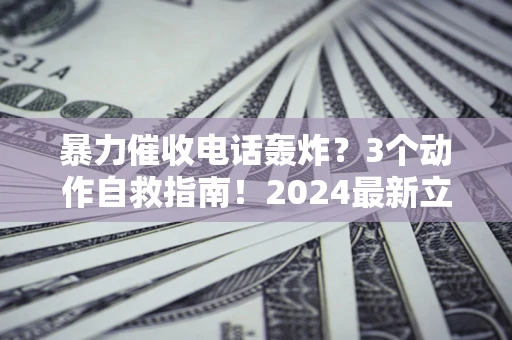 武汉暴力催收电话轰炸？3个动作自救指南！2024最新立案标准全解析