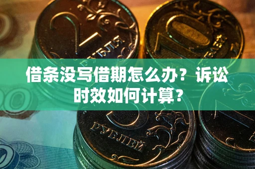武汉借条没写借期怎么办？诉讼时效如何计算？